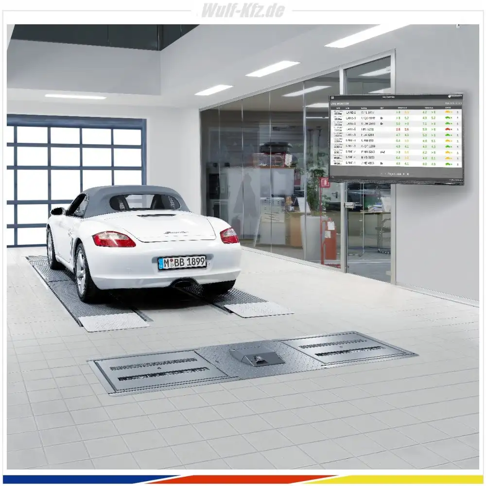Beissbarth Reifendiagnosesystem / Profiltiefenmesser Easy Tread 2.0 CAM | Unterflur